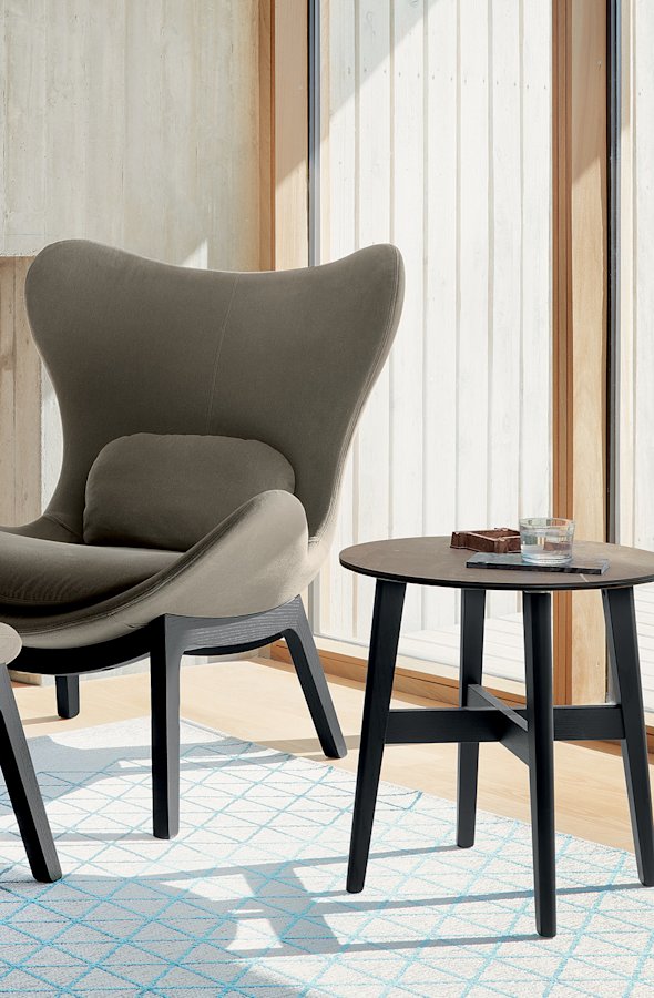 Abrey Round Side Table